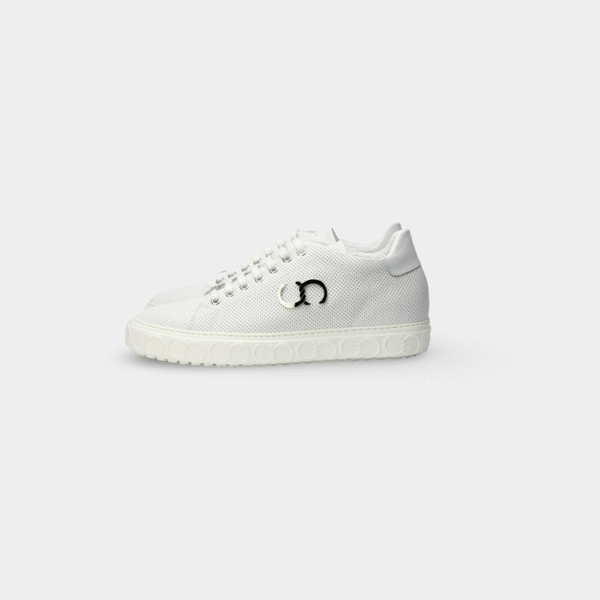 Białe Sneakersy Baldinini