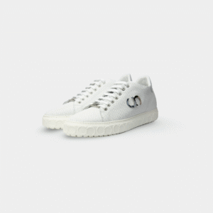 Białe Sneakersy Baldinini