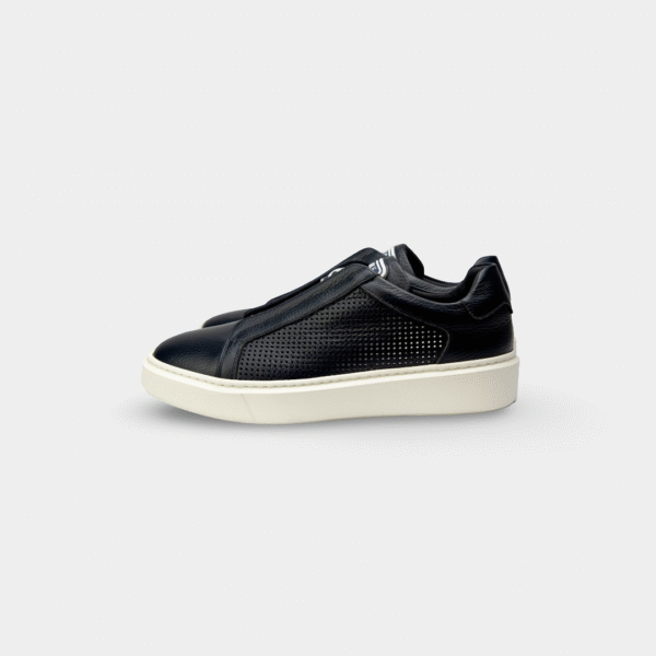 Granatowe Sneakersy Casadei